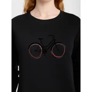 Sweatshirt woman Greenbomb Bike Flock Canty image-4