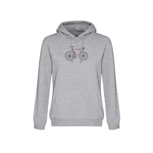 Női kapucnis pulóver Greenbomb Bike Norway Chipper