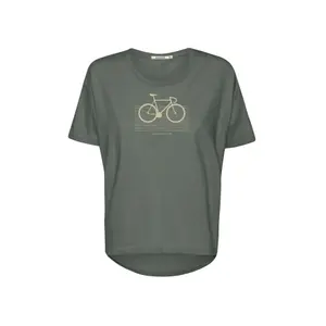 Women's T-shirt Greenbomb Bike Streak Feel image-0