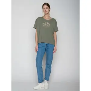 Women's T-shirt Greenbomb Bike Streak Feel image-2