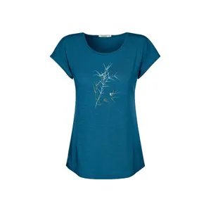 Women's T-shirt Greenbomb Nature Bird Reed Cool image-0