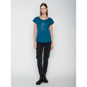 Women's T-shirt Greenbomb Nature Bird Reed Cool image-2