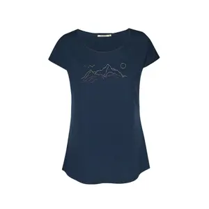 T-shirt damski Greenbomb Nature Contours Cool image-0