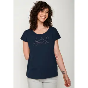 T-shirt damski Greenbomb Nature Contours Cool image-1