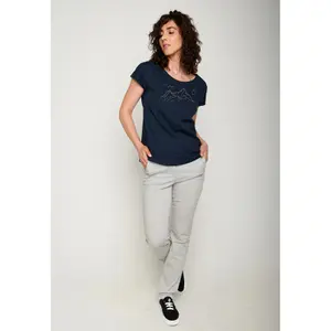 T-shirt damski Greenbomb Nature Contours Cool image-4