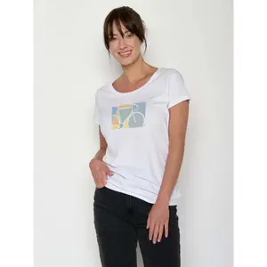Women's T-shirt Greenbomb Bike Window Loves image-1
