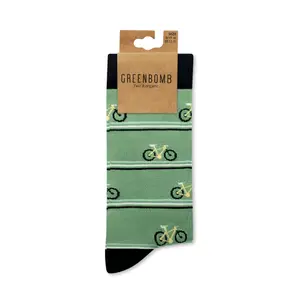 Socken Greenbomb Bike Triple Stripes image-1