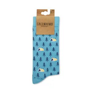 Socken Greenbomb Wood Tent image-1