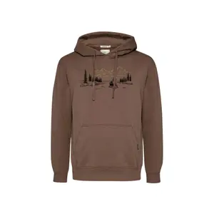 Sweatshirt med huva Greenbomb Bear River Joy image-0