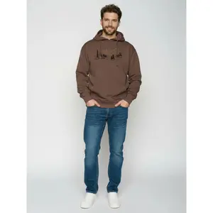 Sweatshirt med huva Greenbomb Bear River Joy image-3