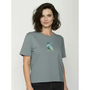 Women's T-shirt Greenbomb Bird Look Nova image-2