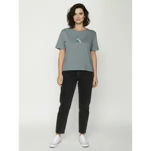 Women's T-shirt Greenbomb Bird Look Nova image-3