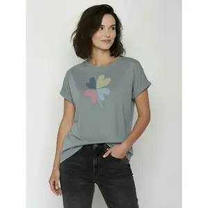 Women's T-shirt Greenbomb Clover Loony image-1