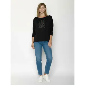 Women's long sleeve T-shirt Greenbomb Leafline Simper image-3