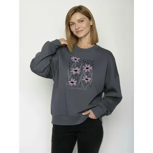 Sweatshirt Damen Greenbomb No Rain Core image-1
