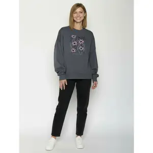 Sweatshirt Damen Greenbomb No Rain Core image-3