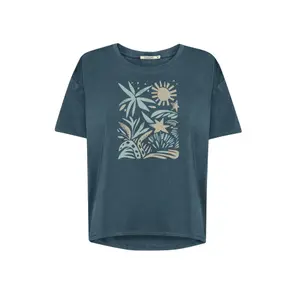 Women's T-shirt Greenbomb Plants n Leaves Feel image-0