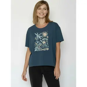 Women's T-shirt Greenbomb Plants n Leaves Feel image-1