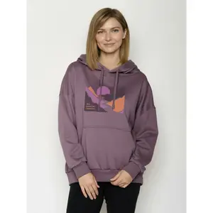 Camisola com capuz para mulher Greenbomb River Sundown Mello image-1