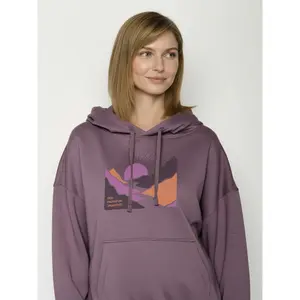 Camisola com capuz para mulher Greenbomb River Sundown Mello image-2