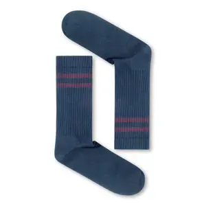 socks Greenbomb Purple Stripes image-0