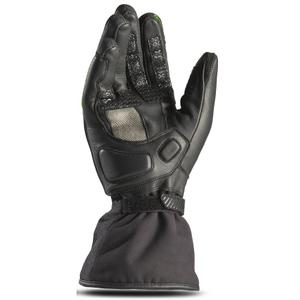Winter motorcycle gloves made of textile and leather Greenforce Hybrid image-1