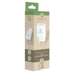 Chargeur embout Secteur Type-C GreenJoy