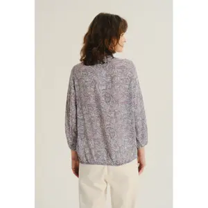 Bedruckte Bluse für Damen Greenpoint Regular January image-1