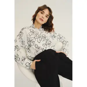 Women's long sleeve blouse Greenpoint Regular January image-3