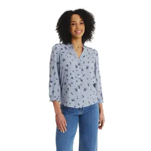 3/4 Sleeve Striped Blouse Women Greenpoint Regular January