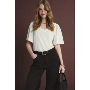 Bluse mit Stickerei Damen Greenpoint Regular March image-2