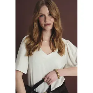 Bluse mit Stickerei Damen Greenpoint Regular March image-3