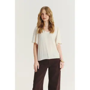 Bluse mit Stickerei Damen Greenpoint Regular March image-6