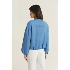 Damen Denim Bomber Greenpoint image-1