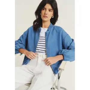 Damen Denim Bomber Greenpoint image-4