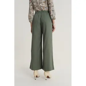 Women's Elasticated Wide-Leg Trousers Greenpoint Regular March image-2