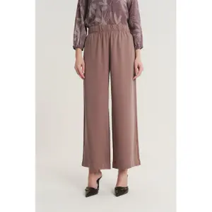 Women's Elasticated Wide-Leg Trousers Greenpoint Regular March image-0
