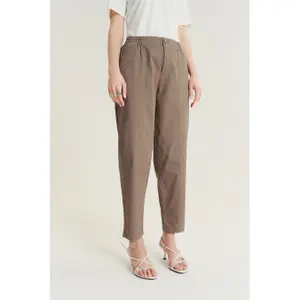 Women's elastic waist trousers Greenpoint Regular March image-0