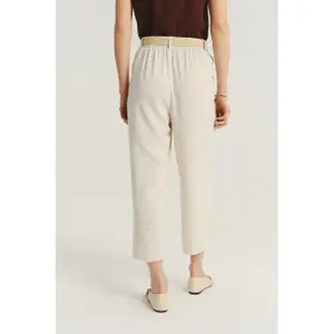 Wide Leg Trousers with a Belt Women's Greenpoint image-2