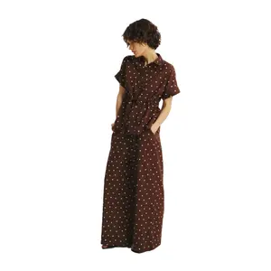 Linen and Viscose Trousers Women's Greenpoint image-0