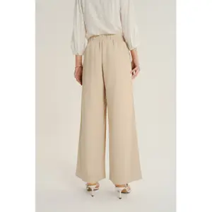 Women's Relaxed Fit Elastic Waist Trousers Greenpoint Regular March image-1