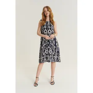 Women's printed dress Greenpoint Regular April image-1