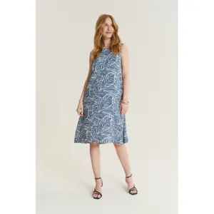 Women's printed dress Greenpoint Regular April image-1