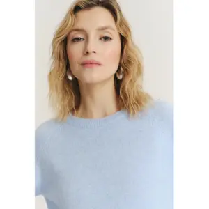 Women's short sleeve sweater Greenpoint Regular January image-3