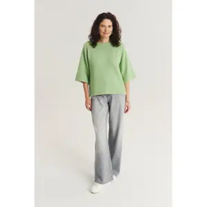 Women's short sleeve sweater Greenpoint Regular January image-1