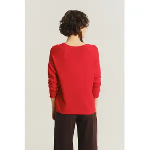 Women's short sleeve sweater Greenpoint Regular January image-1