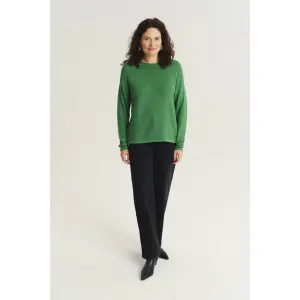 Women's short sleeve sweater Greenpoint Regular January image-3