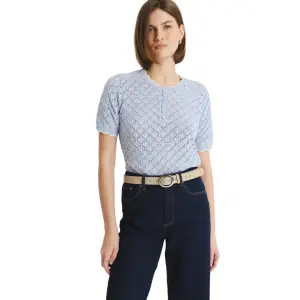 Women's short sleeve sweater Greenpoint Regular January image-0