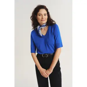 Short sleeve polo top for women Greenpoint Regular February image-2
