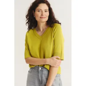 Short sleeve polo top for women Greenpoint Regular February image-3